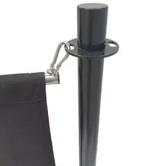 Bolero Leitpfosten mit flacher Oberseite schwarz, Bild 3