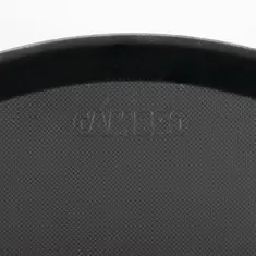 Cambro Camtread rundes rutschfestes Fiberglas Tablett schwarz 40,5cm, Bild 3