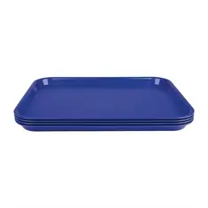 Olympia Kristallon Fast-Food-Tablett blau 34,5 x 26,5cm