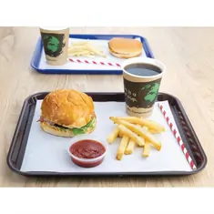 Olympia Kristallon Fast-Food-Tablett braun 34,5 x 26,5cm, Bild 4