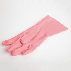 MAPA Vital 115 Flüssigkeitsfeste leichte Hausmeisterhandschuhe Pink Large, Bild 4