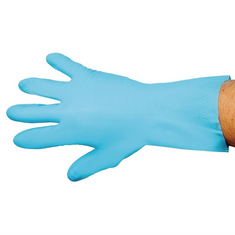 MAPA Vital 117 Flüssigkeitsbeständige leichte Hausmeisterhandschuhe Blau Medium, Bild 2