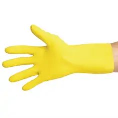 MAPA Vital 124 Flüssigkeitsfeste leichte Hausmeisterhandschuhe Gelb Groß, Bild 2