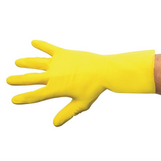 MAPA Vital 124 Flüssigkeitsfeste leichte Hausmeisterhandschuhe Gelb Groß, Bild 3
