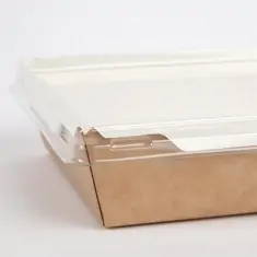 Colpac Fuzione Recycelbare Speisen-Pappboxen mit Deckel 1L, Bild 4