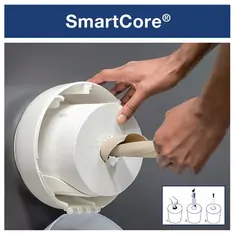 Tork Smart One Mini Toilettenpapierspender Weiß, Bild 6