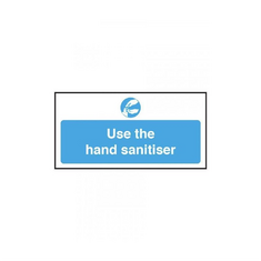 Verwenden Sie ein selbstklebendes Schild mit Händedesinfektionsmittel (100 mm), Bild 3