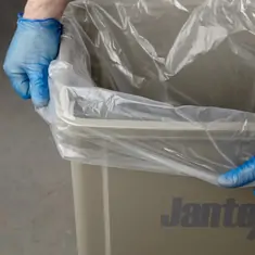 Jantex Müllbeutel transparent 90L, Bild 6