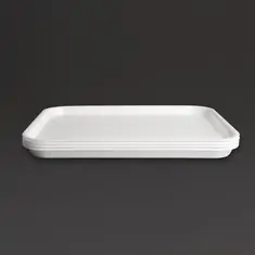 Olympia Kristallon Fast Food-Tablett weiß 34,5 x 26,5cm, Bild 4