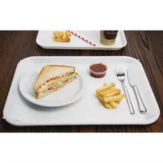 Olympia Kristallon Fast Food-Tablett weiß 41,5 x 30,5cm, Bild 4