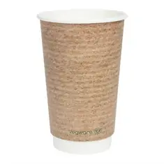 Vegware kompostierbare Kaffeebecher 455ml Packung mit 400 Stück, Bild 2