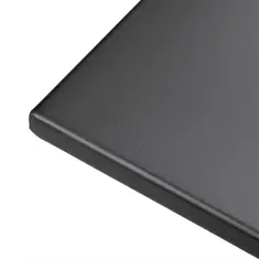 Bolero quadratischer klappbarer Terrassentisch Stahl schwarz 60cm, Bild 4