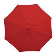 Bolero runder Sonnenschirm rot 2,5m, Bild 5