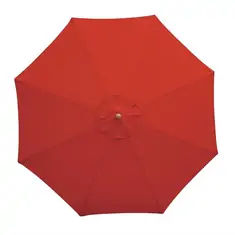 Bolero runder Sonnenschirm rot 2,5m, Bild 8