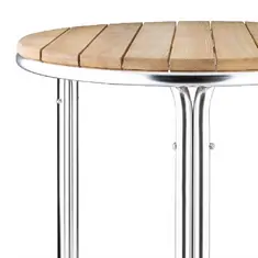 Bolero runder Tisch Eschenholz 3 Beine 60cm, Bild 2