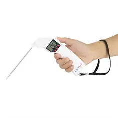 Taschenthermometer Easy Temp Farbcodiertes weißes Thermometer von Hygiplas, Bild 6