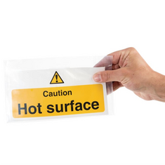 Vogue Warnschild "Caution - Hot surface" Heiße Oberfläche, Bild 2