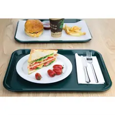Olympia Kristallon Fast-Food-Tablett grün 41,5 x 30,5cm, Bild 4