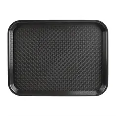 Olympia Kristallon Fast-Food-Tablett schwarz 45 x 35cm