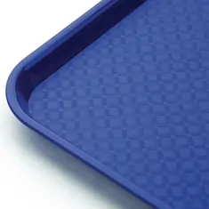 Olympia Kristallon Fast-Food-Tablett aus Polypropylen blau 45 x 35cm, Bild 3
