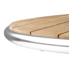 Bolero runder klappbarer Tisch Eschenholz 1 Bein 60cm, Bild 4