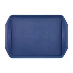 Roltex Serviertablett mit Griffen blau 43,5 x 30,5cm