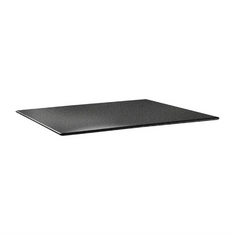 Topalit Smartline quadratische Tischplatte anthrazit 120 x 80cm