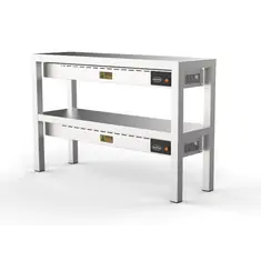 CombiSteel Aufsatzbord Keramisch Beheizt 2 Stufig 1400 Mit 8 Heaters Of 250w