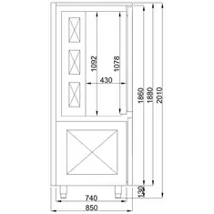 CombiSteel Schnellkühler 15x 1/1gn, Bild 3