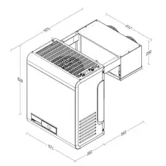CombiSteel Tiefkühlaggregate Huckepack 5,1-9,1 M3, Bild 3