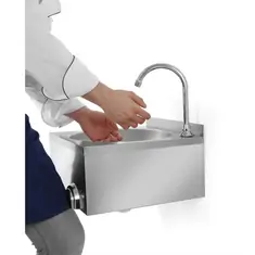 CombiSteel Knie Bedientes Handwaschbecken, Bild 2