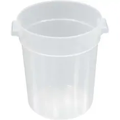 Vorratsbehälter rund, transparent, 20 Liter