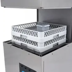 Maxima Haubenspülmaschine mit Klarspülerdosierung und Spülmittel- & Ablaufpumpe, Bild 3