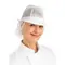 Trilby Hut mit Haarnetz weiß Größe S, Kleidergröße: S, Farbe: Weiß