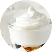 Cremiges Speiseeis