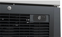 Digitales Temperaturdisplay am Liebherr Gefrierschrank