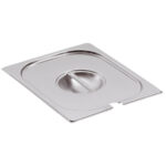 Neumärker Deckel für GN-Behälter 1/4 mit Löffelaussparung