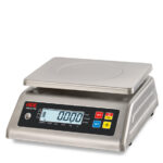 ADE Edelstahl-Kompaktwaage tauchwassergeschützt, ADE KWE15-IP68, 15 kg