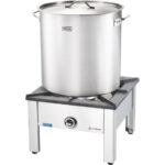 Gredil Suppentopf ECO mit Deckel, Ø 400 mm, 50,3 L – Bild 2