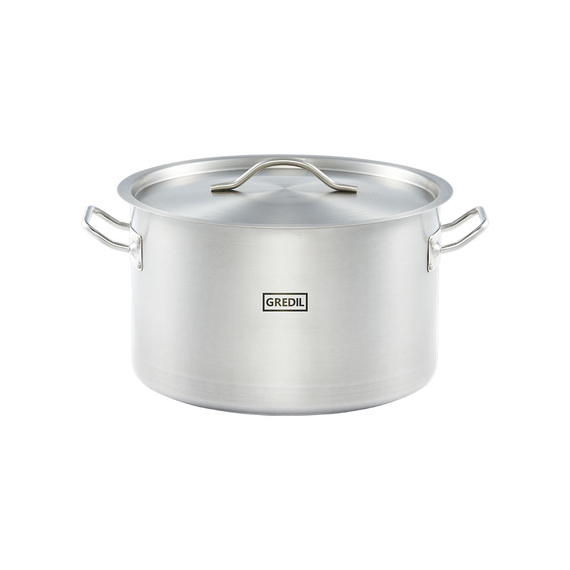 012325V01_MAIN_PRODUCT_PHOTO_S3y9Wd8YHwKx.jpg Gredil Suppentopf ECO mit Deckel, Ø 320 mm, 16,1 L – Bild 1