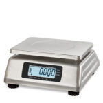 ADE Edelstahl-Kompaktwaage tauchwassergeschützt, ADE KWE15-IP68, 15 kg – Bild 2