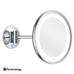 Aliseo LED Saturn T3 Kosmetikspiegel mit Schwenkarm – Bild 2