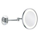 Aliseo LED Saturn T3 Kosmetikspiegel mit Doppel-Schwenkarm
