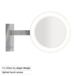 Aliseo LED Moon Dance Kosmetikspiegel mit Schwenkarm – Bild 2