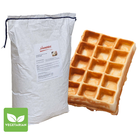 05-20127-01-bruesseler-waffeln-backmischung-gastroiHvUGE7iqq63g.jpg Neumärker Brüsseler-Waffel-Mix | Profi-Backmischung für original belgische Waffeln | Sack à 10 kg – Bild 1