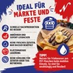 Neumärker Crêpes-Ready-Mix | Crêpes Backmischung für Gastro | Karton à 10 kg (10x 1 kg) – Bild 5