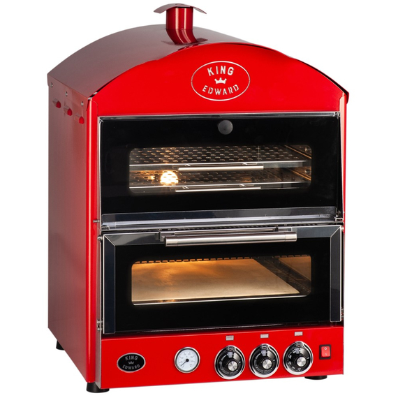 05-51229.jpg Neumärker King Edward Vintage Pizzaofen PK1W mit Warmhaltefach – Bild 1