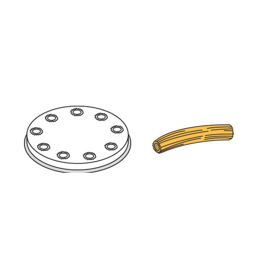 06-50742-04.jpg Neumärker Pasta-Scheibe Ø 50 mm Bucatini für Nudelmachine PF15E – Bild 1