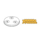 Neumärker Pasta-Scheibe Ø 57 mm Fusilli für Nudelmachine PF25E/PF40E
