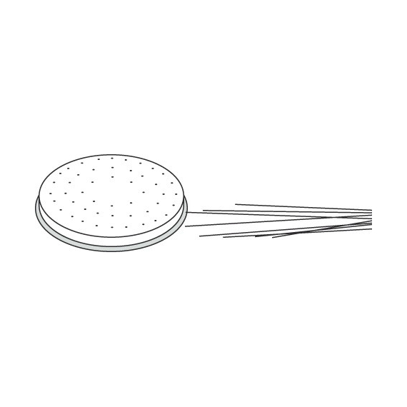 06-50754-06.jpg Neumärker Pasta-Scheibe Ø 57 mm Capelli d'Angelo für Nudelmachine PF25E/PF40E – Bild 1